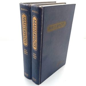 First Series Masterplots Set of Two Books (A-Mas, May-Z) Edited by Frank Magill